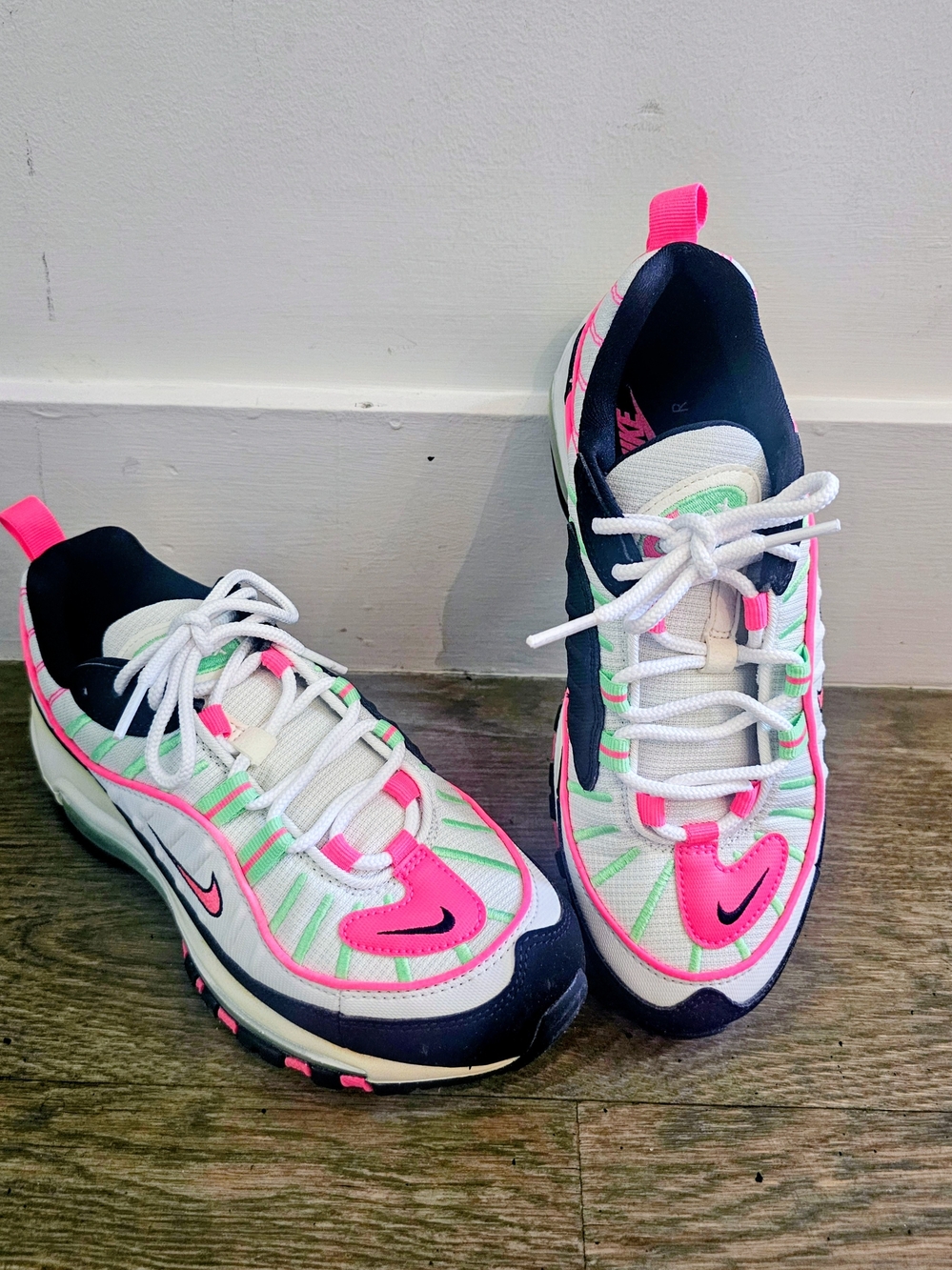 Nike Air Max 98 White/Pink/Mint
